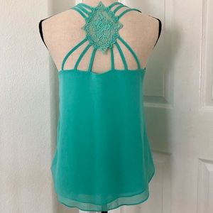 Semi- Sheer Tank Top/Blouse